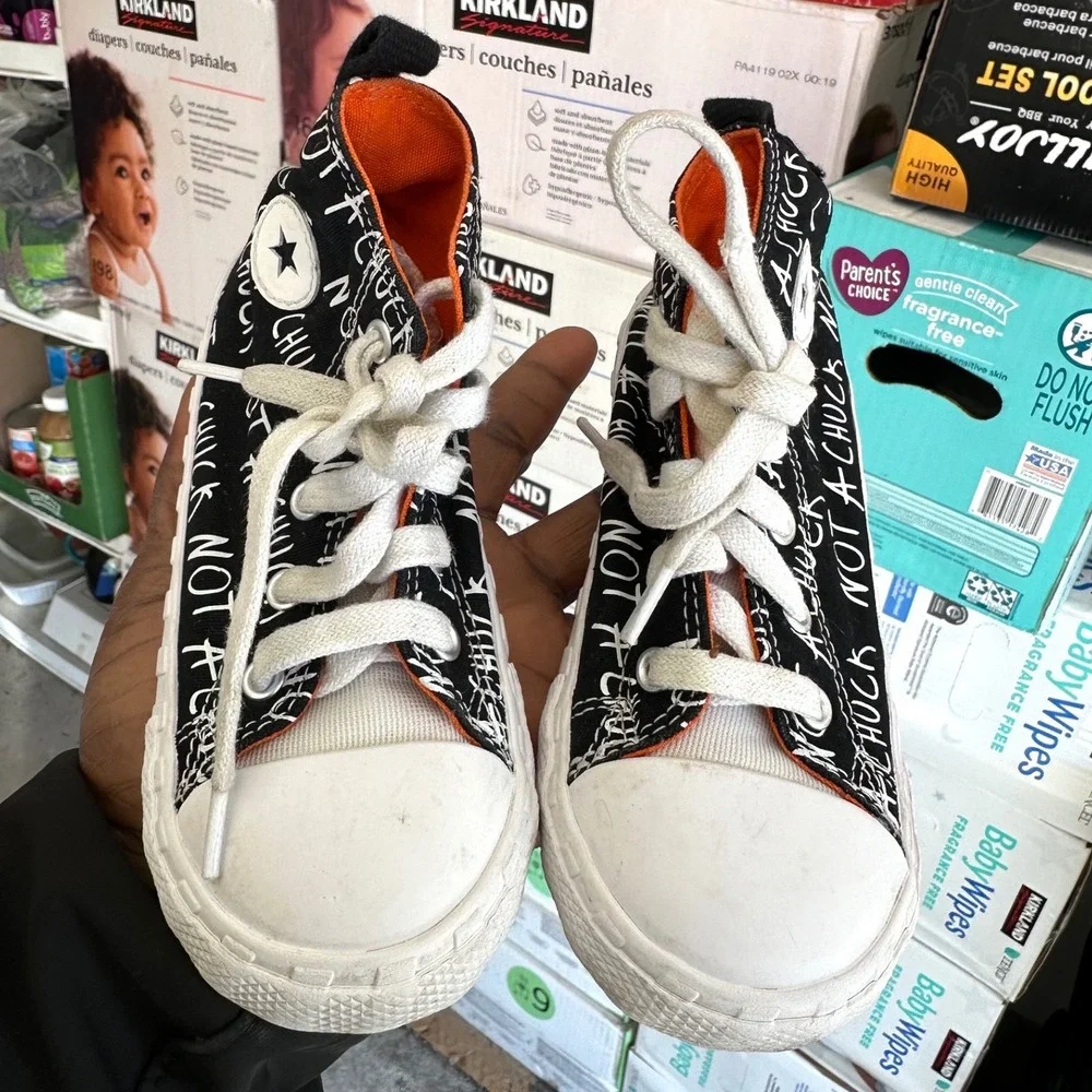 Converse‎ Chuck 70 Hi 'UNT1TL3D' Sneakers Toddler Size 9 Black Shoes